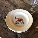 Lot of 6 hollow plates