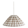 Malala "beige" large tile conical pendant light