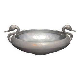 Metal dish with 2 handles