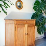 Parisian buffet, light oak, 1950