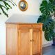 Parisian buffet, light oak, 1950
