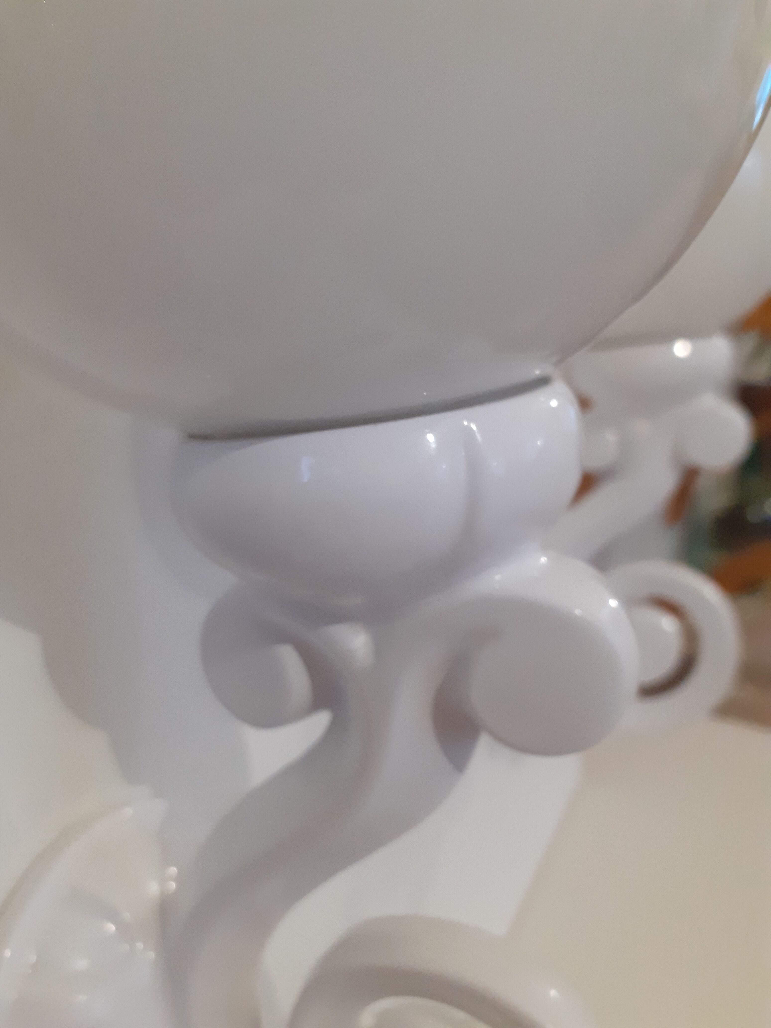 Pair of cast iron sconces