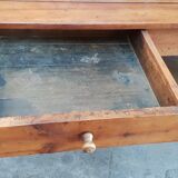 Table de ferme en merisier