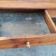 Table de ferme en merisier