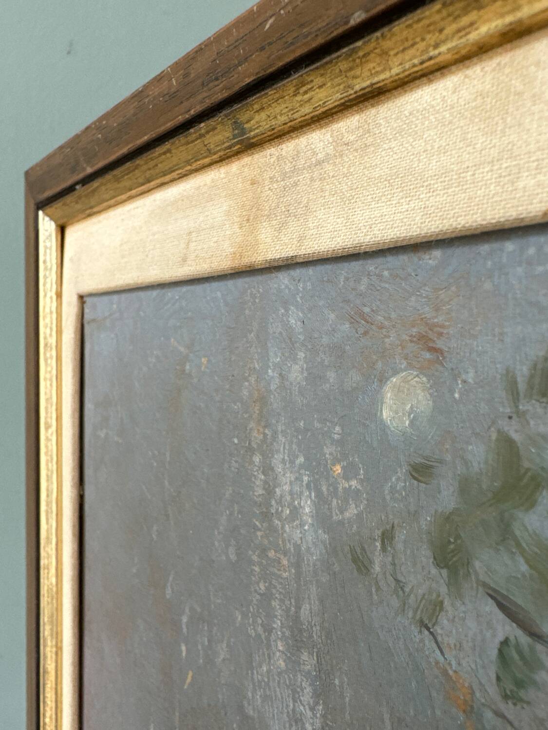 Oil on cardboard signed Pierre Albert Leroux