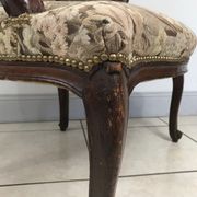 Louis XV vintage cabriolet armchair "à la Reine", 18th century