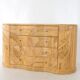 Commode « feuilles » en rotin