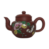 Théière chinoise ancienne émaillée