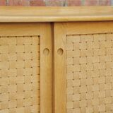 Danish vintage oak sideboard by Ilse & Ove Rix for Uldum Møbelfabrik