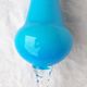 Vase bleu en opaline