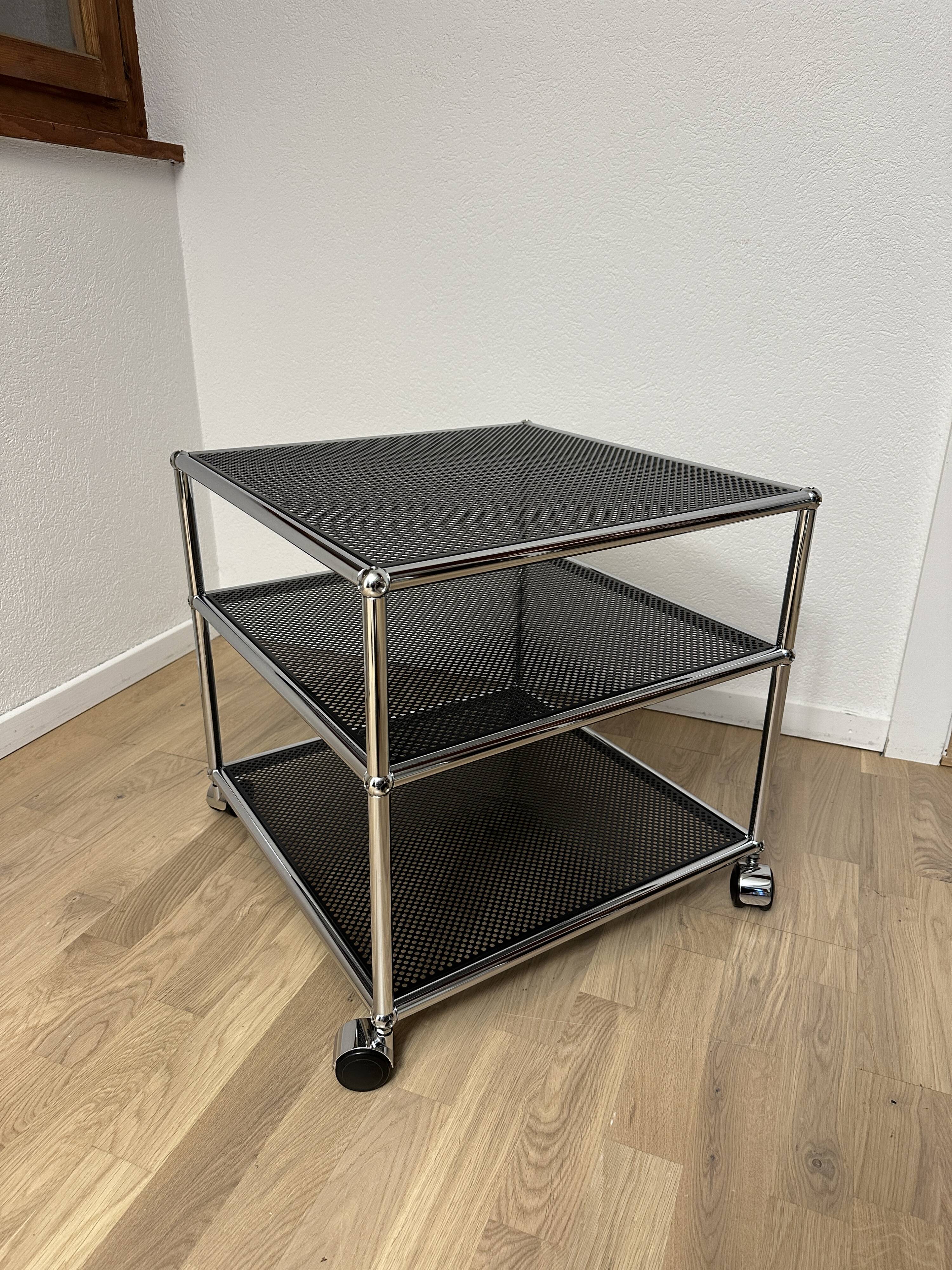 USM Haller Coffee Table in Graphite Black