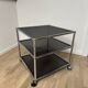 Table basse USM Haller en Noir Graphite