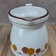 Vintage ceramic coffee pot with tree decoration – country spirit