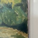 Vintage Oil on Canvas by Swedish artist Anna Munther (1915-2000)