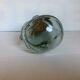 Green glass head