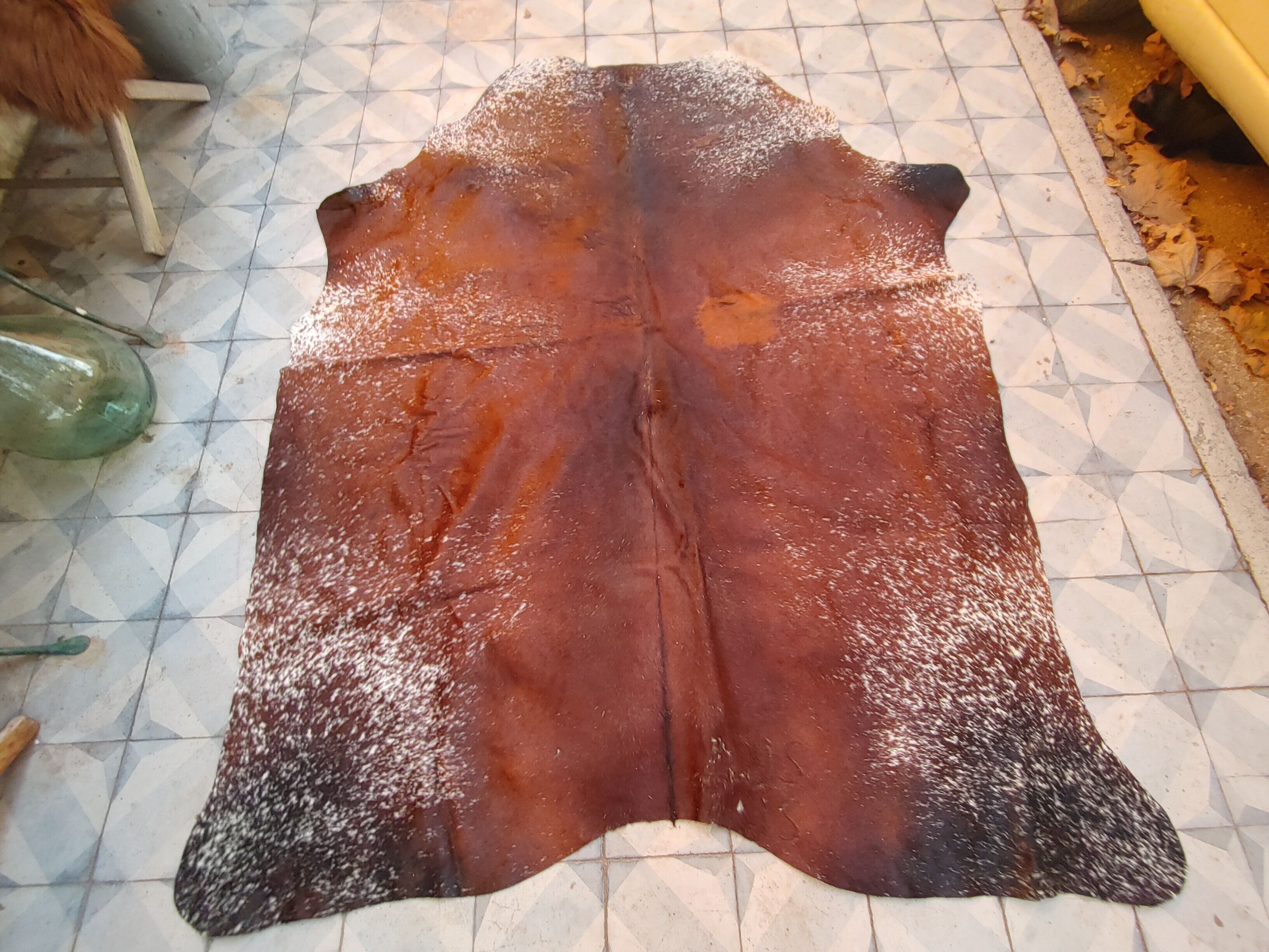 Real cowhide carpet 200 x 160 cm