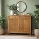 Art Deco buffet in raw and solid oak, 1935