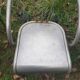 4 fauteuils acier tubulaire soudé seventies