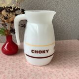 Pitcher Choky hot chocolate - opaline glass