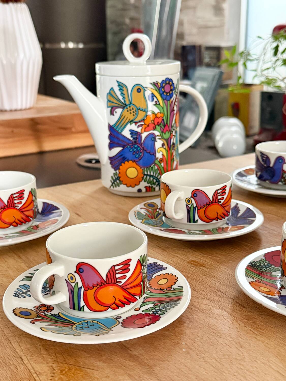 Service à café Villeroy & Boch Acapulco vintage
