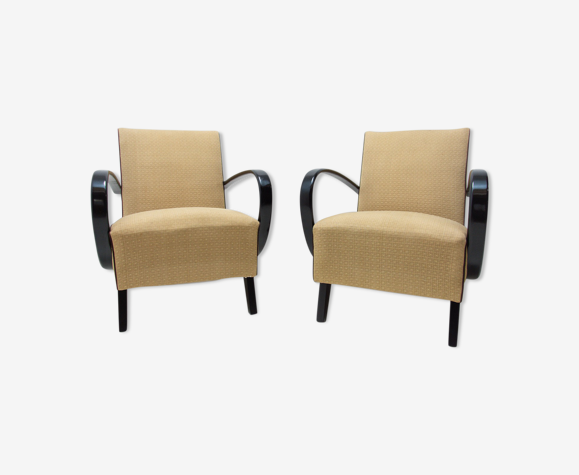 Fauteuils Bentwood de Jindřich Halabala pour UP Závody, années 1950