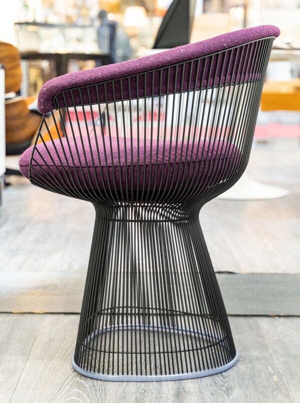 Fauteuil Platner lounge Knoll par Warren Platner