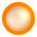 Space Age opaline ceiling light from the 70s