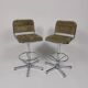 Vintage chrome bar stools