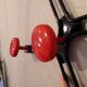 Wall-mounted metal coat rack with 5 hooks