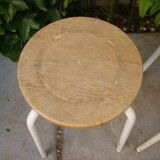 Pair of industrial stools