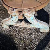 Coffee table / old oil press bench