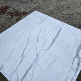 Large Carrara marble coffee table