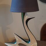 Ceramic zoomorph lamp 1960