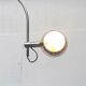 Chrome metal arc floor lamp Space Age mid-century by Cosack, 1960s