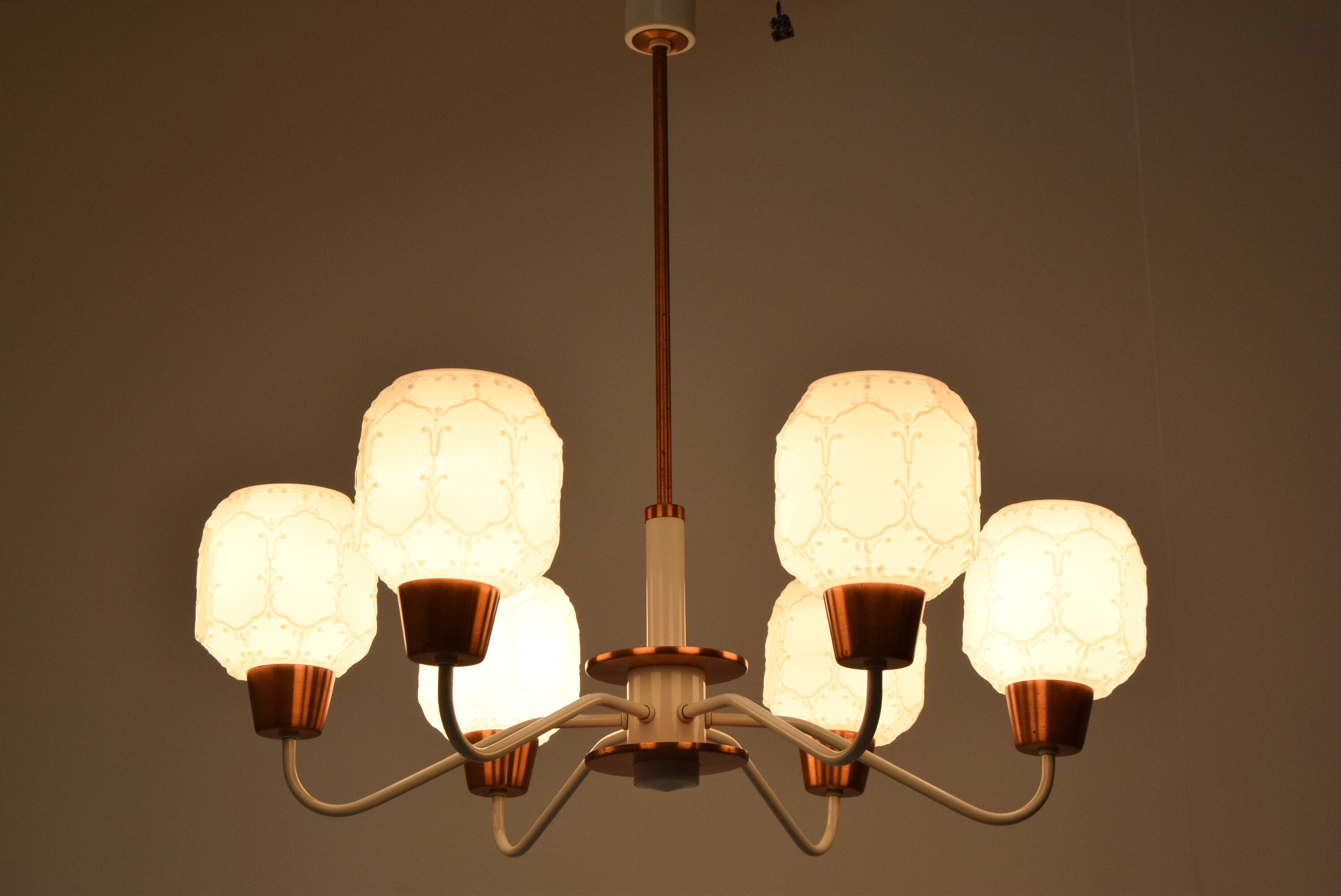 Mid-Century Chandelier/Drukov, 1970‘s.
