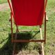 Pair of Chilean women/vintage deckchairs