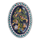 Grand plat décoratif de Baffoni Gubbio Italie
