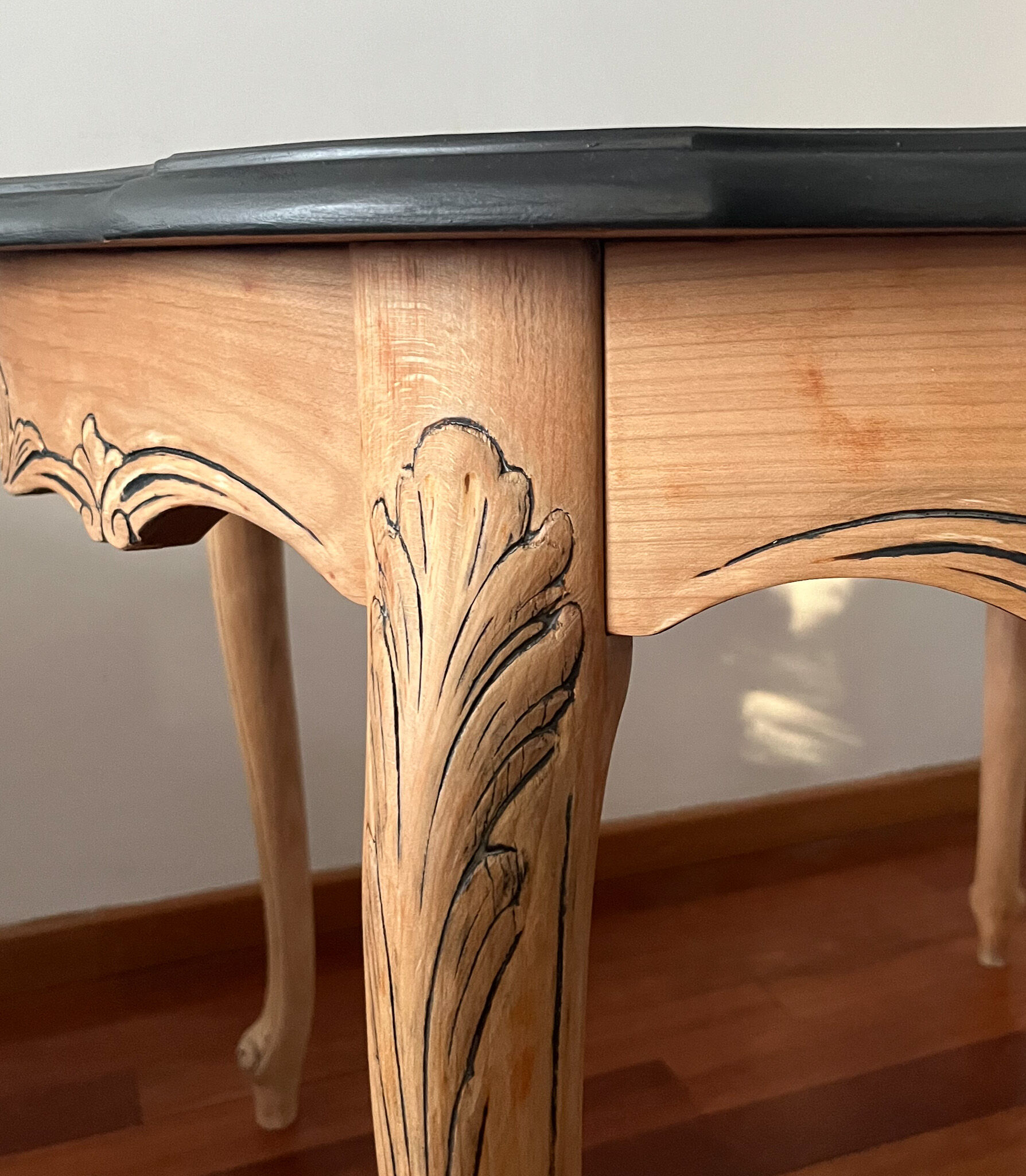 Table ronde vintage