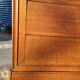 Louis-Philippe 19th century solid oak chest of 4 drawers