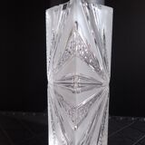 Vase cristal op art