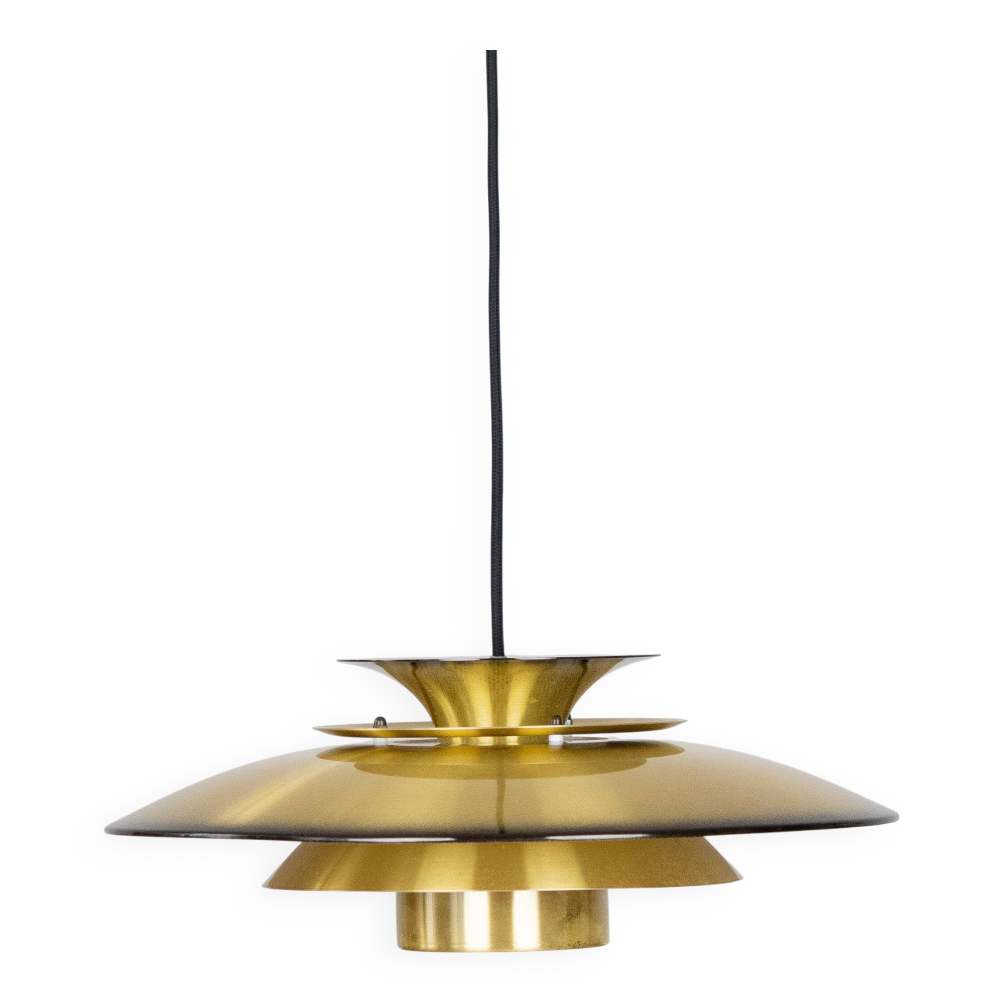 Lampe suspendue vintage danoise des années 1980