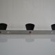 Wall coat rack with 3 hooks vintage 60's