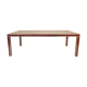 Table low gold tinged metal and imitation tortoiseshell - 70s