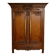 Norman Wedding Armoire in solid oak, richly carved, Louis period.