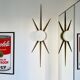 Gio Ponti Sun ceiling light produced by Arredoluce
