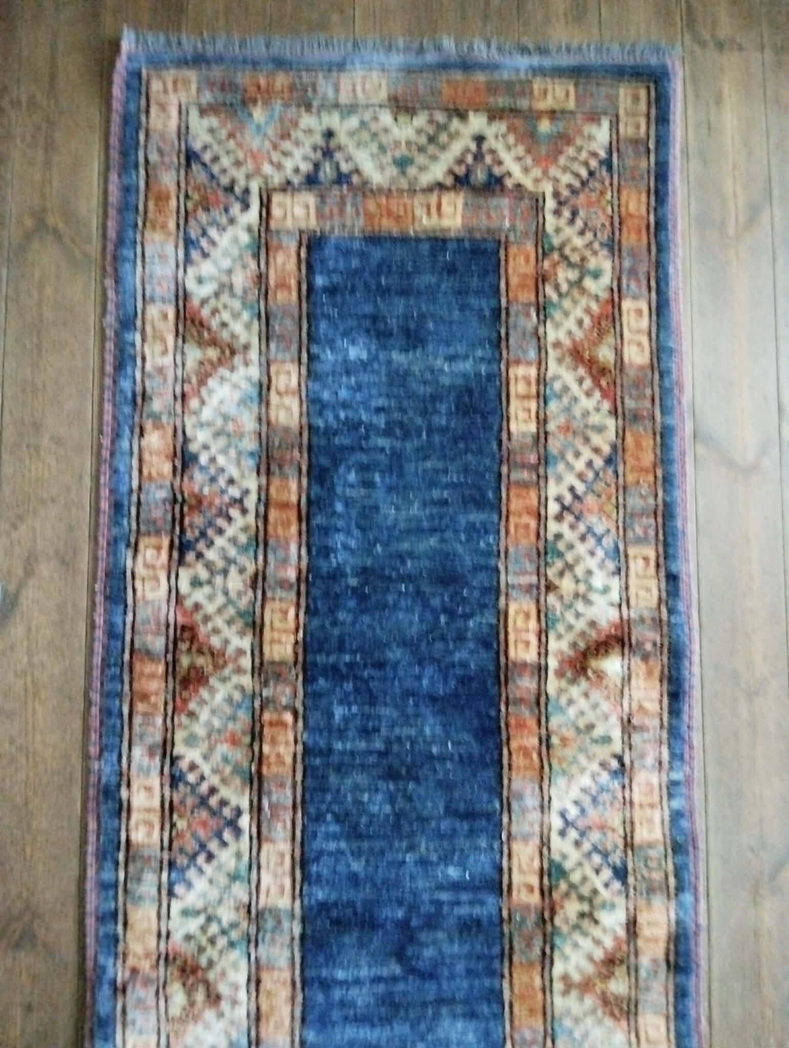 Handmade Pakistani Ziegler hallway rug 242x81cm