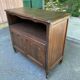 Louis XV buffet in dark oak from the 1930s.