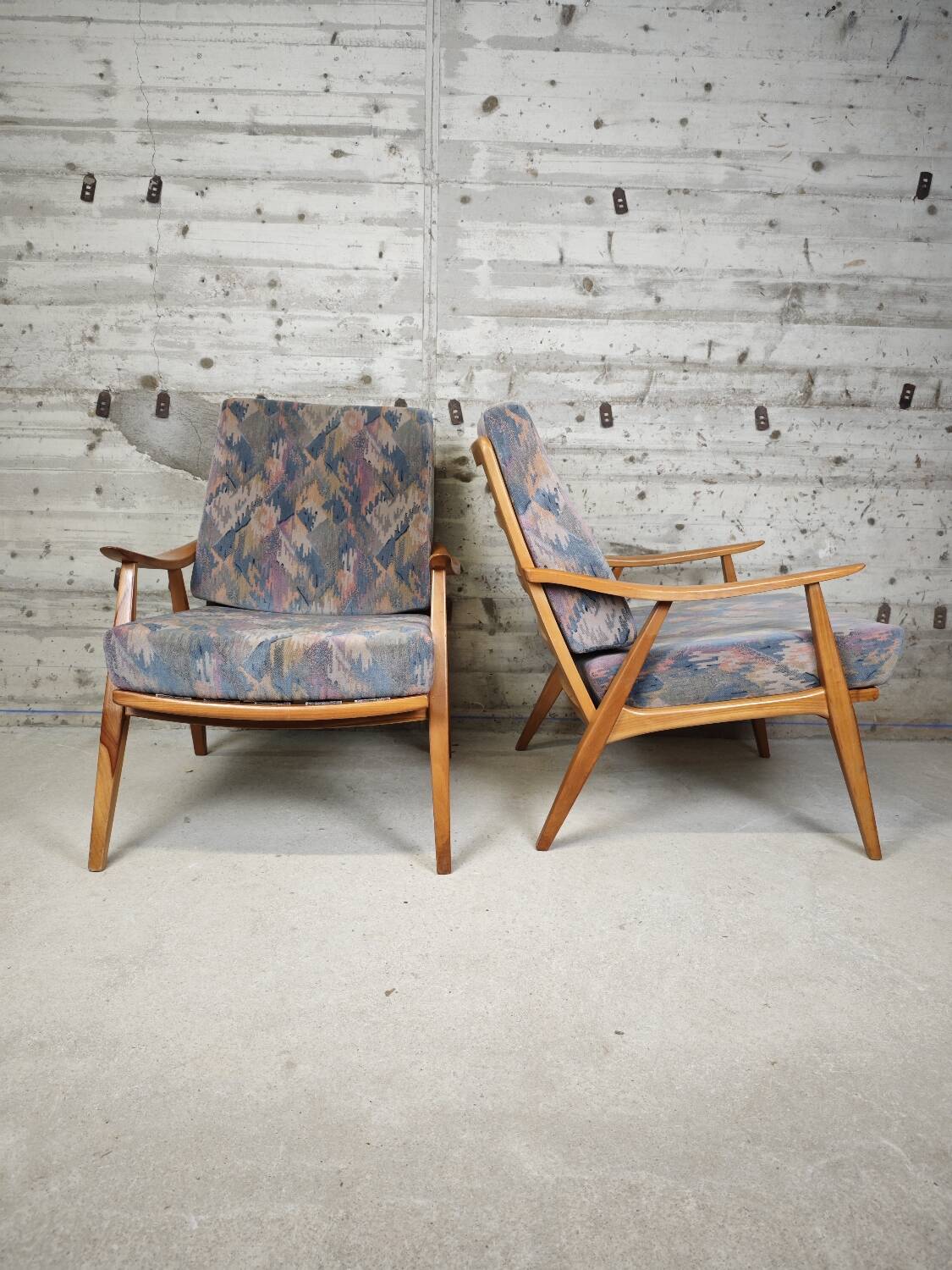 Pair of vintage armchairs