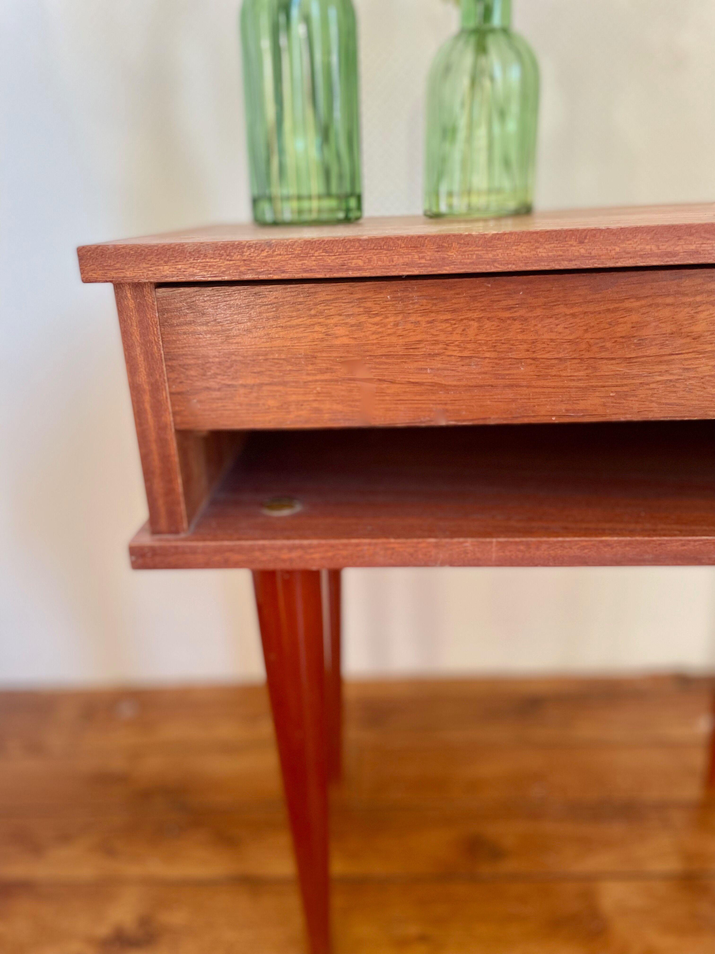 Vintage bedside table