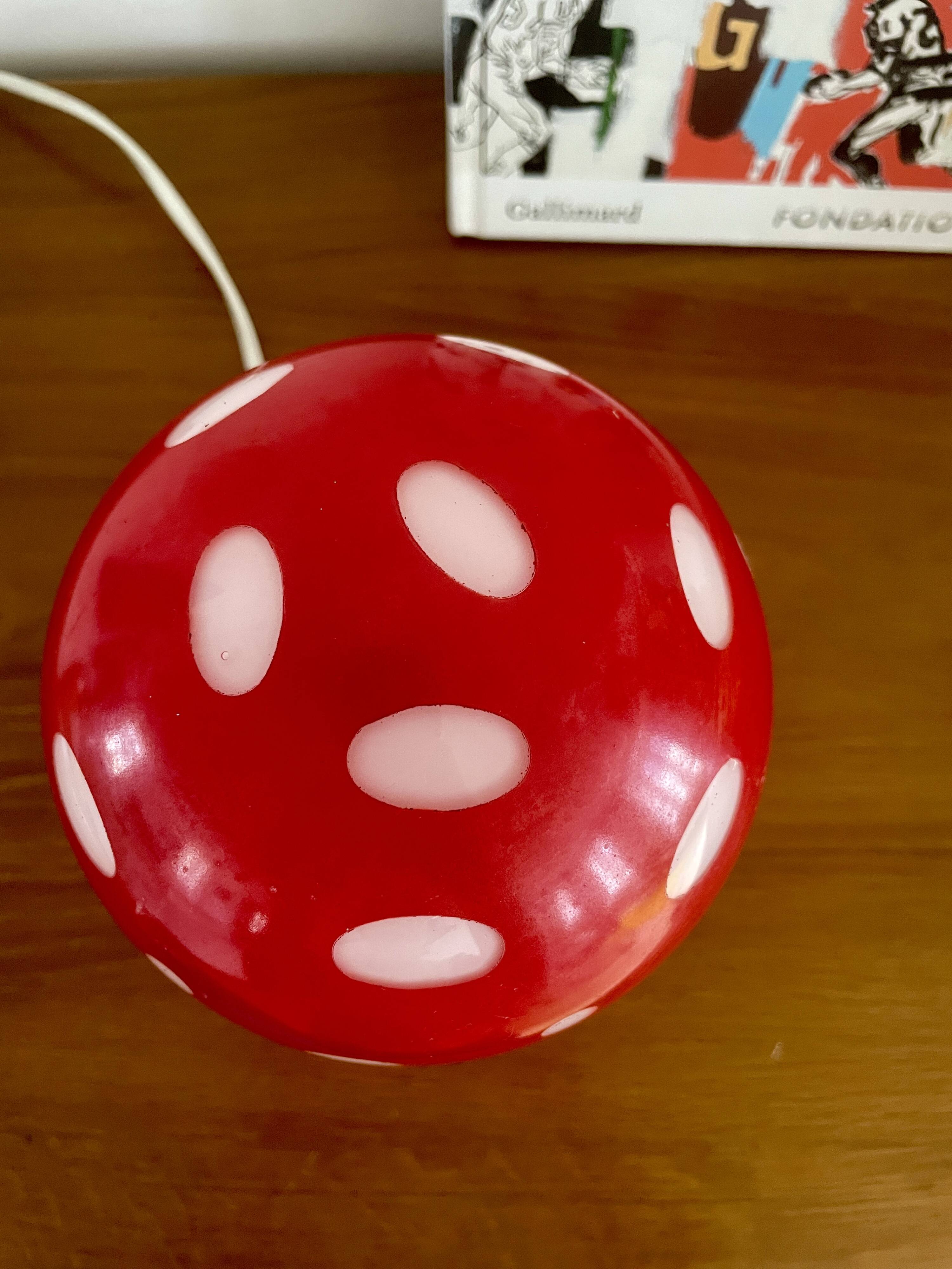 Vintage mushroom lamp